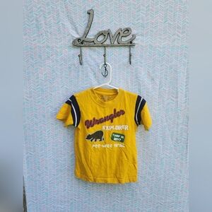 Wrangler Yellow Short Sleeve Tee